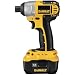 DEWALT DC827KL 18-Volt 1/4-inch Lithium Ion Impact Driver Kit with NANO Technology