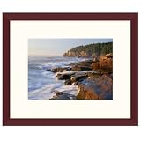 Acadia National Park Maine Framed Art Print - Brown (SP18409)