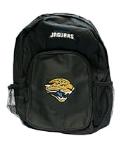 NFL Jacksonville Jaguars Southpaw Backpack, Black, Medium
