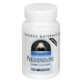 Source Naturals Pregnenolone, 25 mg, Cherry Flavored, Tablets, 120 tablets (Pack of 2)