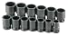 SK Hand Tools 35413 13-Piece 3/4-Inch Drive 12 Point Standard Fractional Thin Wall Impact Socket Set