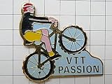 限定レア美品ピンズ◆マウンテンバイク自転車ピンバッジフランス