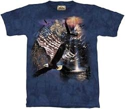 The Mountain Reflections of Freedom Patriotic Adult Tee T-shirt