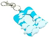 Polaroid i-zone Lazer Cut Cluods Key Ring Photo Frame