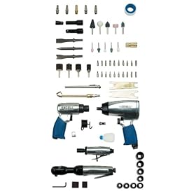 DeVilbiss ETK20 Ex-Cell 72-Piece Pnuematic Tool Kit