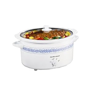 Hamilton Beach 33675BV 7-Quart Oval Mealmaker Slow Cooker by Hamilton Beach