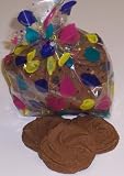 Gourmet Food : Scott's Cakes 1 lb. Chocoate Raspberry Shortbread Cookies in a Balloon Bag