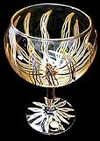 Enchantment Design - Hand Painted - Grande Goblet - 17.5 oz..