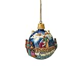 Jim Shore Heartwood Creek from Enesco Nativity Musical Ornament Christmas 3.75 IN