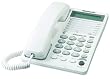 Panasonic KX-TS108W Corded Speakerphone with Clock (White)