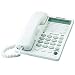 Panasonic KX-TS108W Corded Speakerphone with Clock (White)