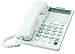 Panasonic KX-TS108W Corded Speakerphone with Clock (White)