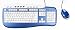 Multi Media Keyboard Mouse Blue