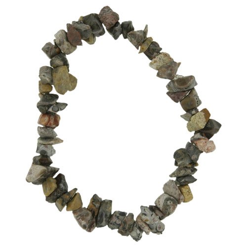 Leopard Skin Stone Chip Bracelets