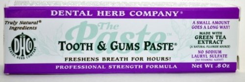 Dental Herb Company DHC-TGPTS Tooth & Gums Paste Travel Size