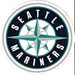Seattle Mariners Logo MLB Car Magnet
