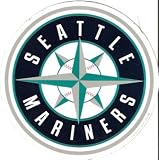 Seattle Mariners Logo MLB Car Magnet