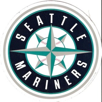 Seattle Mariners Logo MLB Car Magnet