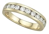 14K Diamond Woman's Wedding/Anniversary Band - 0.50 Ct.