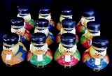 One Dozen (12) NUTCRACKER Rubber Duck Party Favors