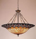 Adriana Vintage Bronze Tiffany Pendant Light - QUZ-TF1901VB