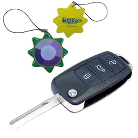 HQRP Folding Flip Key FOB Shell Remote Case w/ 4 Buttons compatible with Volkswagen VW Passat 1998 1999 2000 2001 98 99 00 01 plus HQRP Coaster