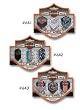 Three Pack Harley Davidson Bar & Shield Wings #641