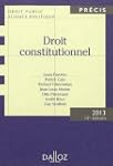 Droit constitutionnel 2013