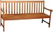LuuNguyen - Bristol Outdoor Hardwood Five Foot Bench (Natural Wood Finish)