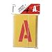 Chartpak Painting Stencil Set, 4 Gothic Style Capital Letters, Numbers, Other Characters (01565)