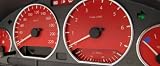 Zoom Produkt-Bild: Tachoscheiben "Deep Red" f&uuml;r 3er BMW E36 (1990 - 2000), Anzeigewerte: 240 km/h / 7000 UpM