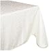 Kitchen & Housewares : Lenox Opal Innocence 60-by-140-Inch Oblong / Rectangle Tablecloth, White