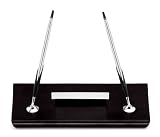Cross Black Ebonized Double desk set lustrous chrome ball-point pen and 0.5mm pencil