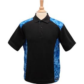 UV Protection 50+ UPF Water-inspired Captain Polo Golf Bowling Shirt by Aquawear | FREE SHIPPING