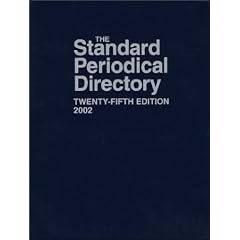 The Standard Periodical Directory 2002 (25th Edition) (Standard Periodical Directory, 25th ed)