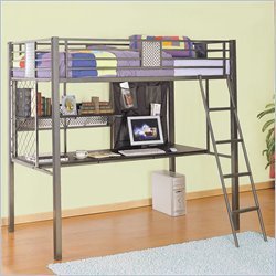 Powell Monster Bedroom Twin Study Loft Bunk Bed