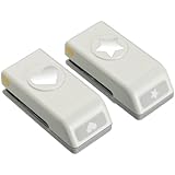 EK Tools Paper Punch Set, Mini, Heart and Star