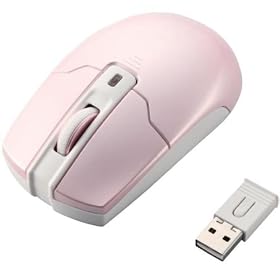 ELECOM ���C�����X���w���}�E�X 3�{�^�� 27Mhz �s���N M-DY5DRPN