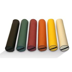 BestMassage Massage Bolster - Standard Round - Burgundy
