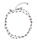 14K White Gold 5.65ct Chocolate Diamond 16 Necklace