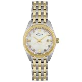 Ladies Rotary Watches Womens Two Tone Stainless Steel Watch