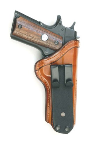 Front Line Hidden Inside the Waistband Leather Holster (Brown)