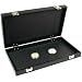 Black Double Lock Jewelry Travel Tray Showcase Display