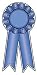 AWARD RIBBONS BLUE