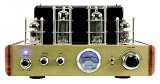 Produkt-Bild: R&ouml;hrenverst&auml;rker 4 R&ouml;hren 2 x 40 Watt gold/echtholz Verst&auml;rker Marriola RV-100