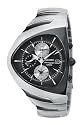 Seiko Men's Alarm Chronograph Black Ion Watch #SNAA05