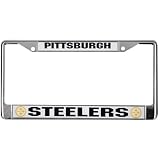 Pittsburgh Steelers Chrome License Plate Frame