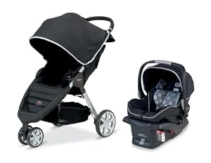 Britax B-Agile and B-Safe Travel System, Black