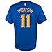 adidas Klay Thompson Youth Golden State Warriors Blue Name and Number Jersey T-Shirt Large 14-16
