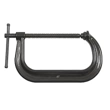 Bessey CDF408 8-Inch Black Oxide Spindle Drop Forged C Clamp